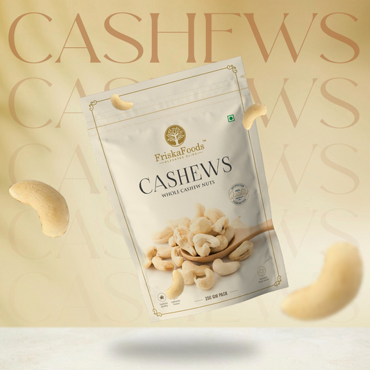 Premium Whole Cashew Nuts 250g – Naturally Harvested