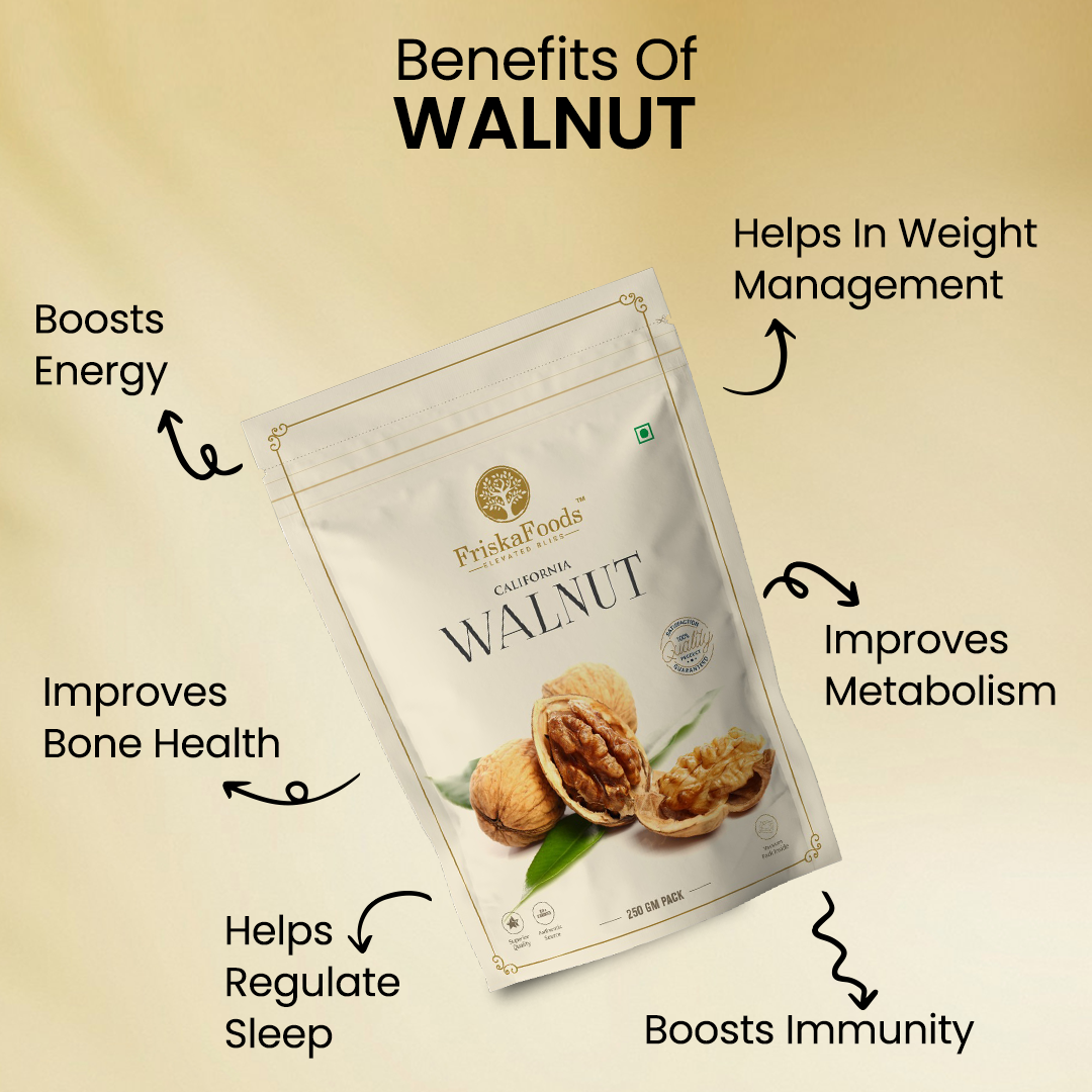 Premium Whole Chilean Walnuts Kernels 250g